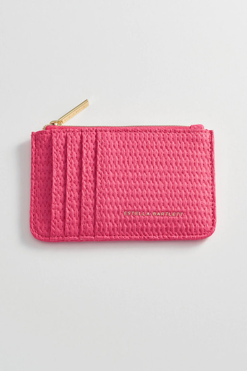Card Purse - Bright Pink