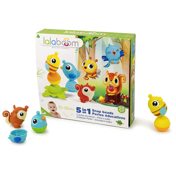 Lalaboom - 5 in 1 Snap Beads