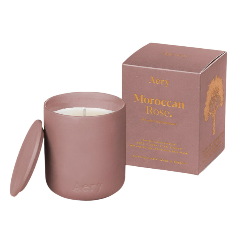 Moroccan Rose Scented Candle