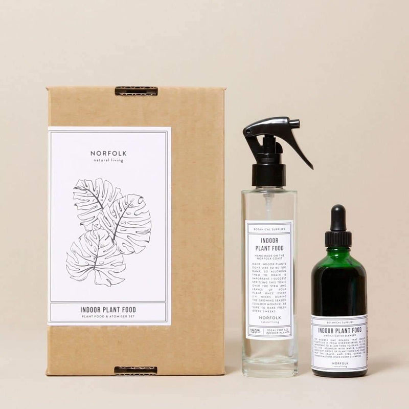 Norfolk Natural Living Indoor Plant Food & Atomiser Set