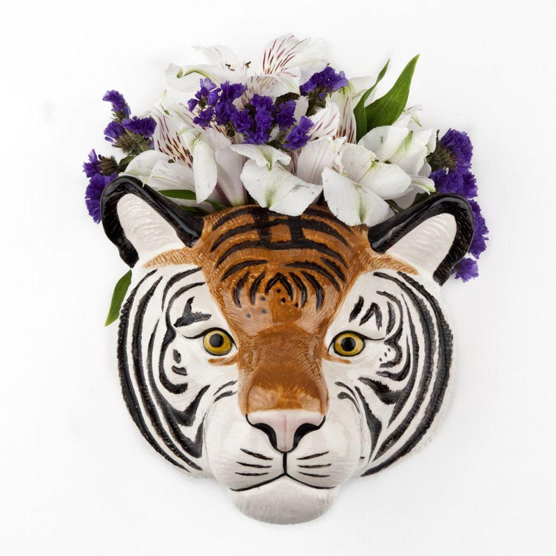 Tiger Wall Vase