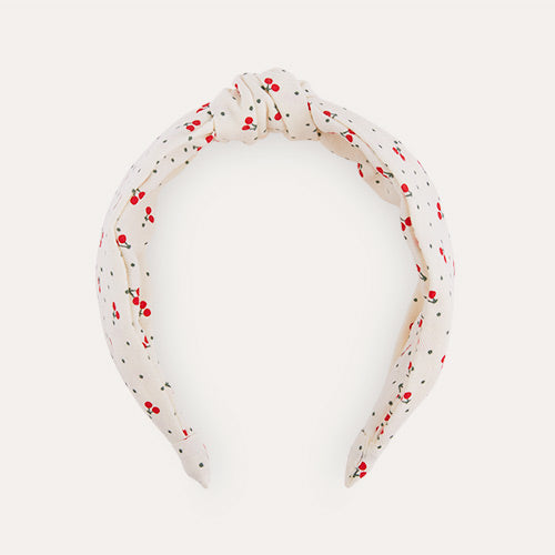 Sweet Cherry Knotted Headband