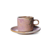 Chef Ceramics Cup and Saucer Rustic Pink
