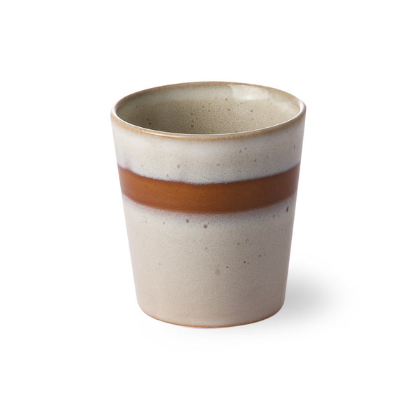 HKliving  - 70s Ceramics - Coffee Mug - Snow