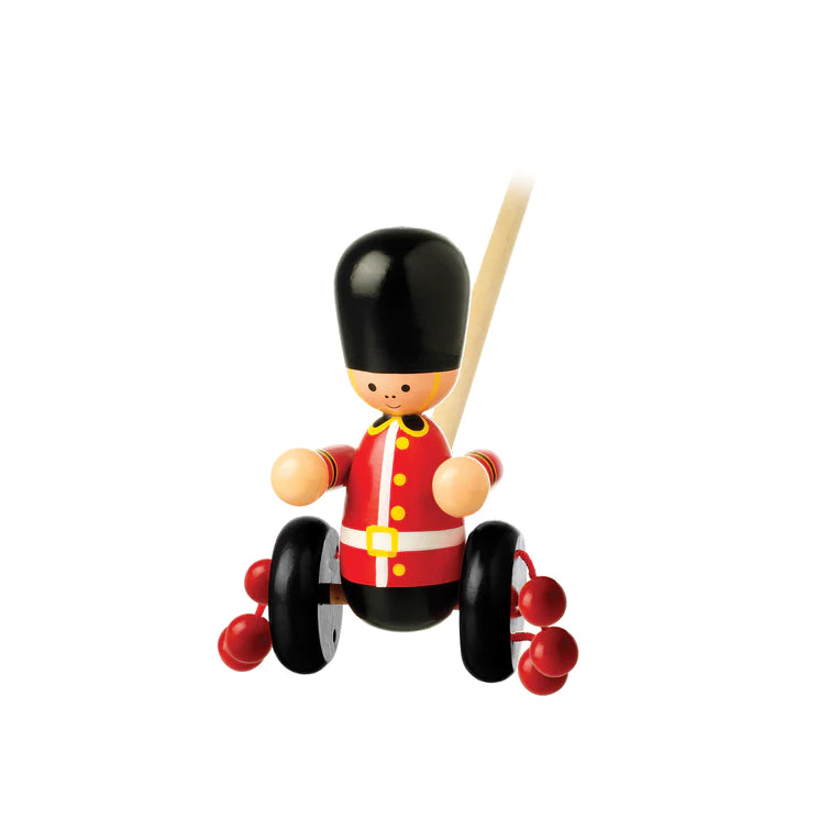 Orange Tree Toys - Boxed Push Along - London Soldier