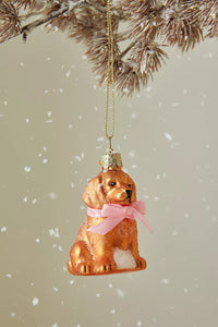 Christmas Ornament Blond Matt Labradoodle