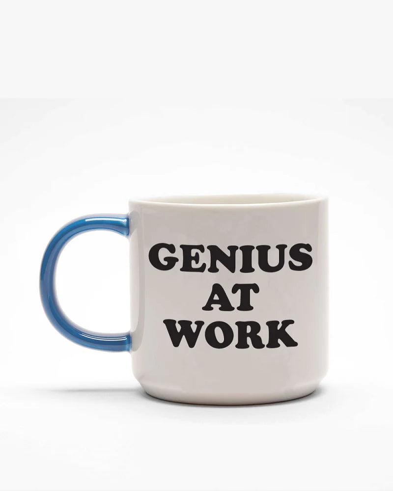 Peanuts Genius at Work Mug