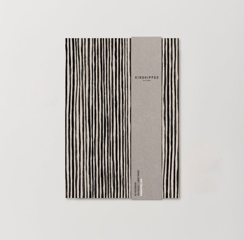 Kinshipped Abstract Notebooks (A5) - Painted Lines