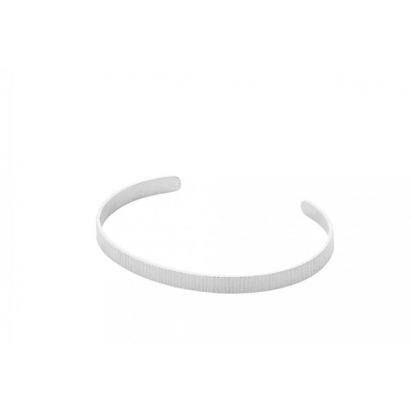 Sea Reflection Wide Bracelet - Silver