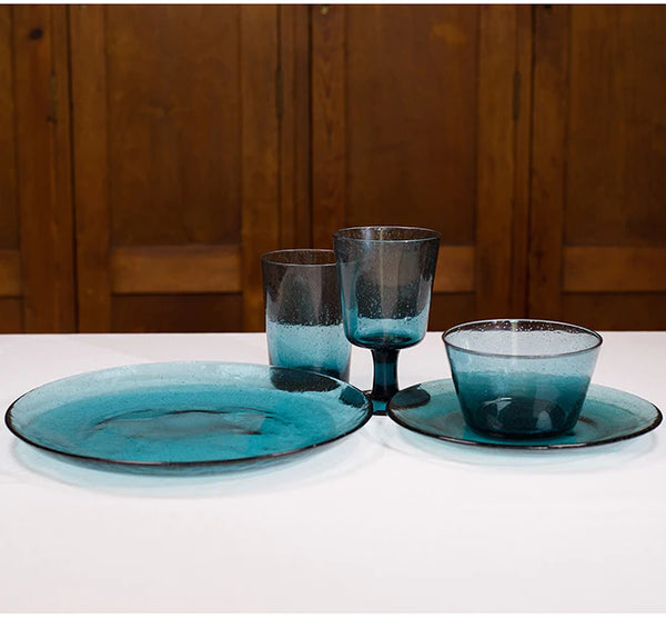 Mineral Blue Handmade Small Plate