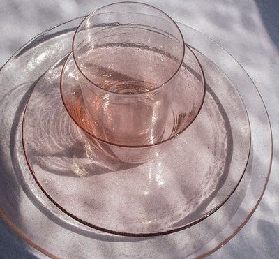 Old Rose Handmade Small Plate