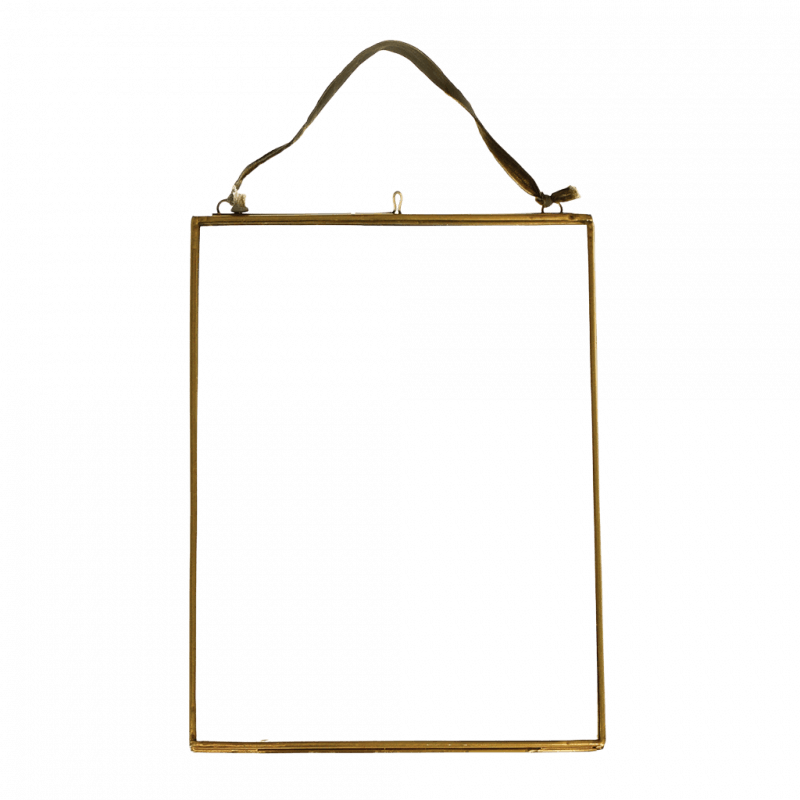 Hanging Brass Frame - 15x20cm