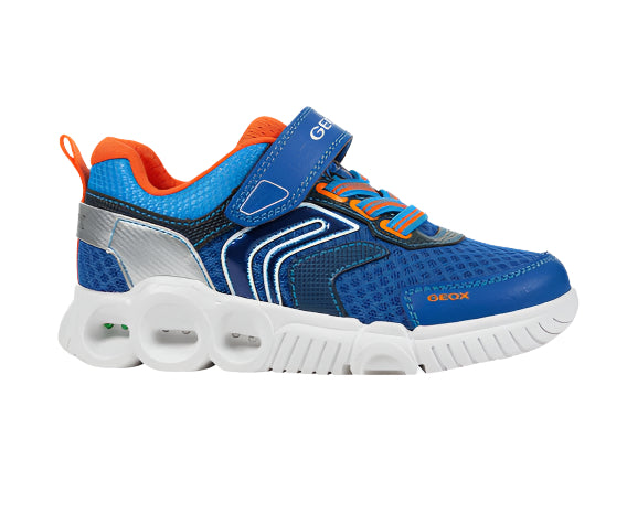 J Wroom Mesh - Royal/Orange Trainer