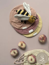 Fabelab - Ruffle Bib - Pastel Flower - 3 pack