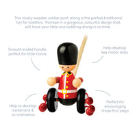 Orange Tree Toys - Boxed Push Along - London Soldier