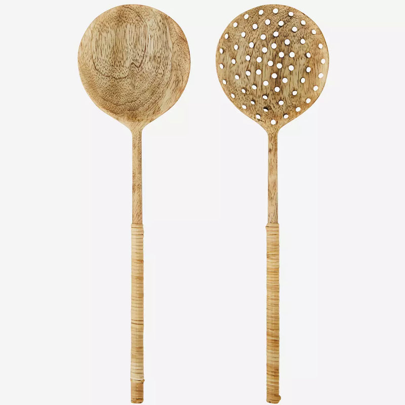 Wooden Salad Set - Bamboo