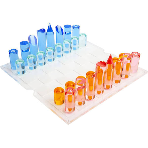 Sunny Life - Lucite Chess and Checkers