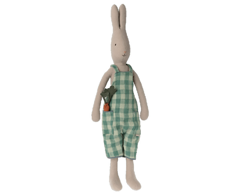 Size 3 Rabbit with Overalls