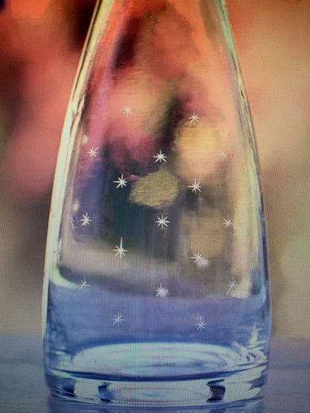 Table Carafe with Stars Design