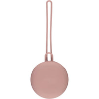 Nibbling - Silicone Soother Case: Blush Pink