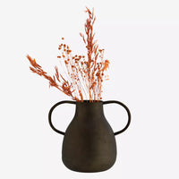 Madam Stoltz - Iron Vase W/Handles