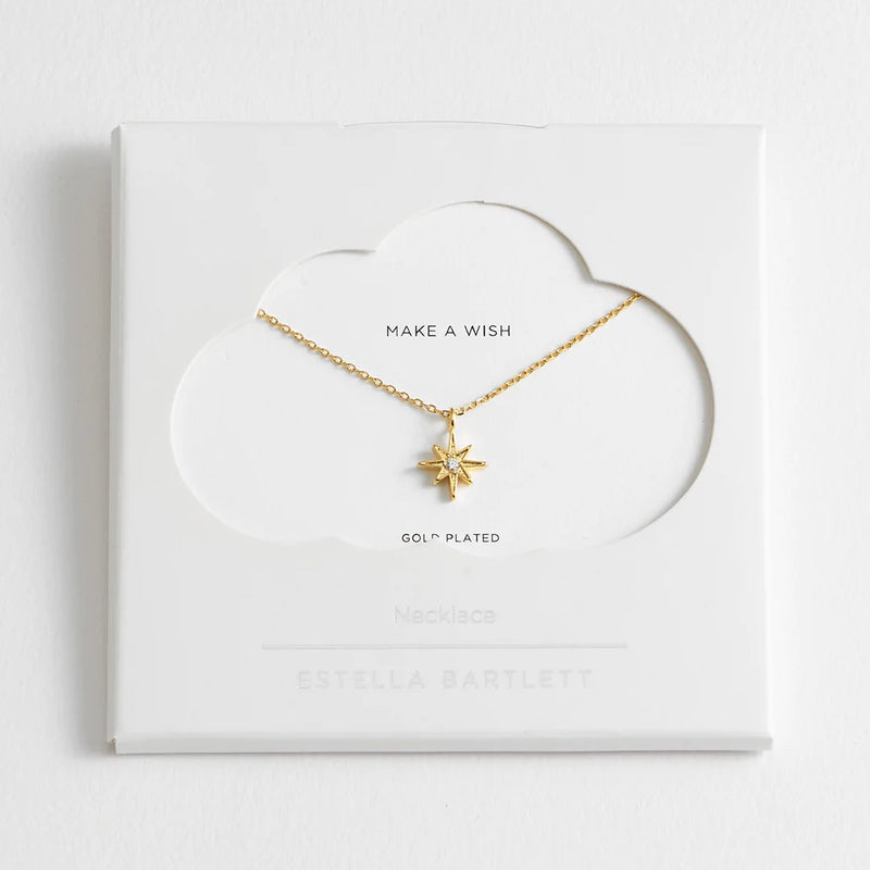 North Star Necklace - Gold