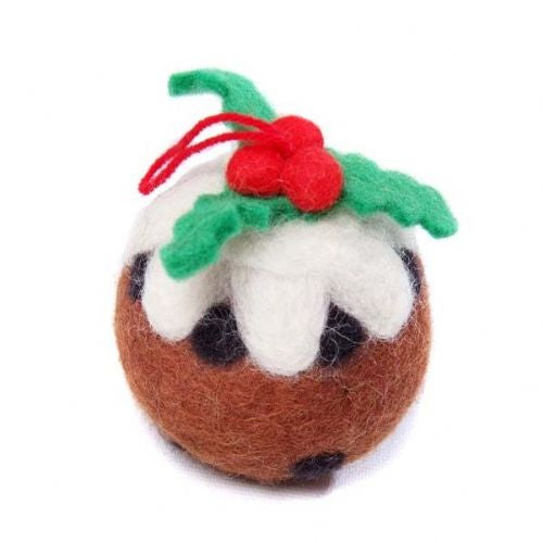 Medium Christmas Pudding Decoration