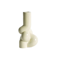 Soft yellow W&S Soft Candleholders