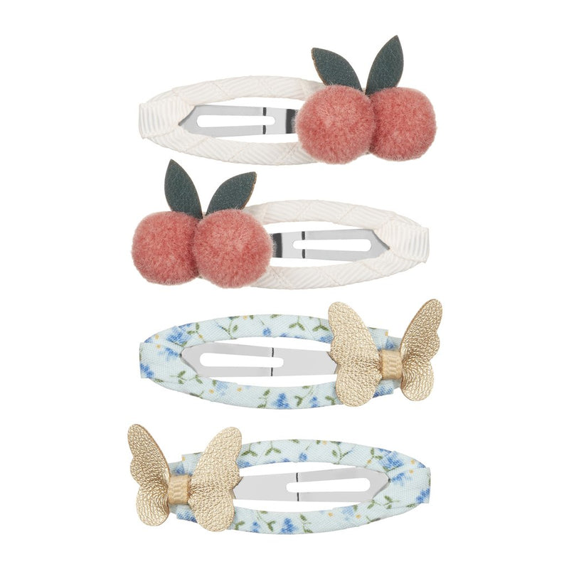 Mimi & Lula - Cherries and Butterflies Clic Clacs