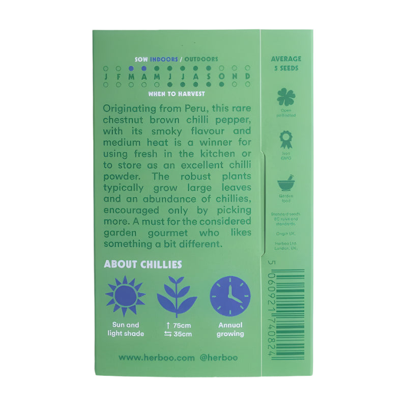 Chilli 'Machu Pichu' Seeds