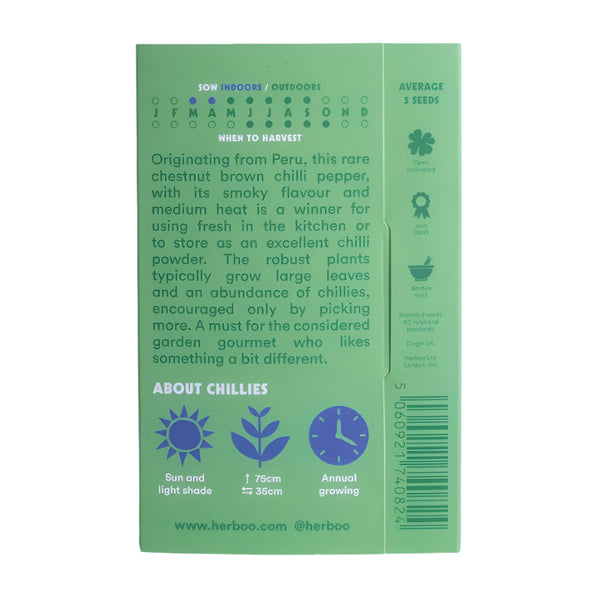 Chilli 'Machu Pichu' Seeds