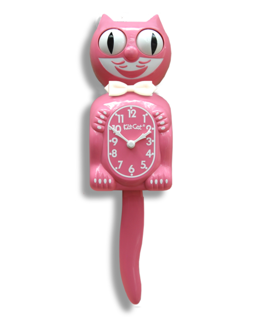 Kit-Cat Klock - Pink Satin