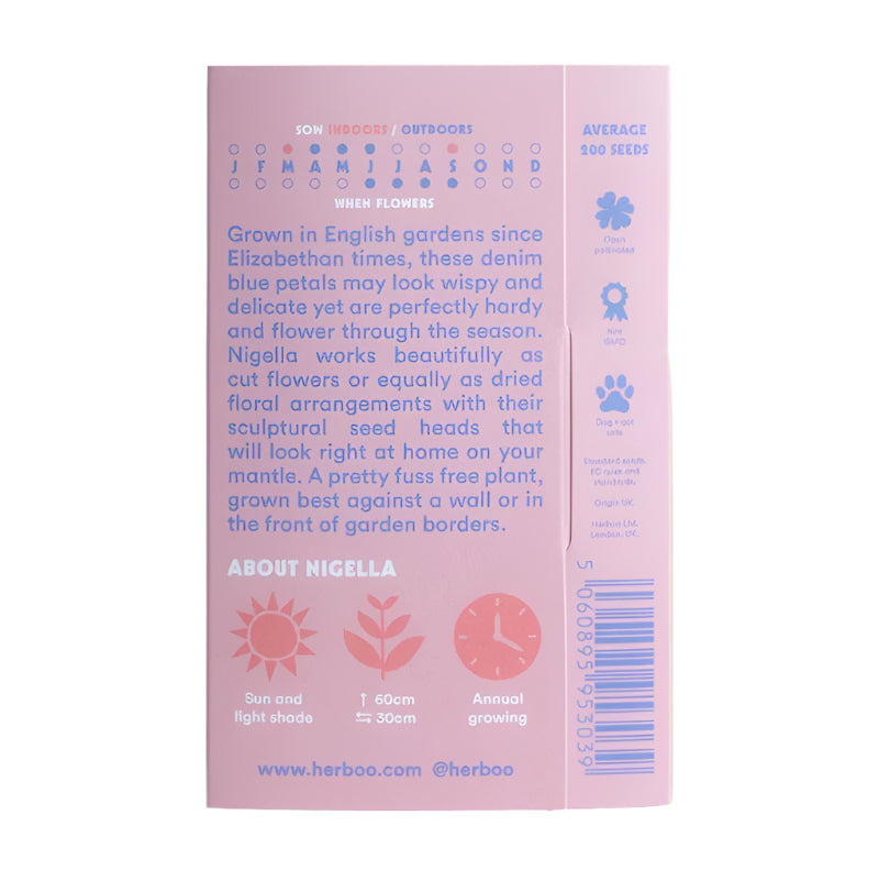 Nigella ‘Miss Jekyll’ Seeds