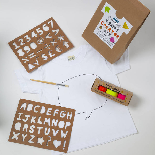Little Mashers - Speech Creator Kit - Design Your Own T-Shirt - 7-8 Years