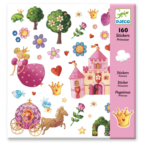 Djeco -Paper Stickers - Princess Marguerite