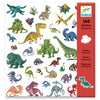 Djeco - Paper Stickers - Dinosaurs