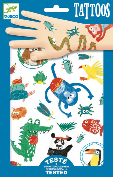 Djeco - Tattoos - Snouts Museaux