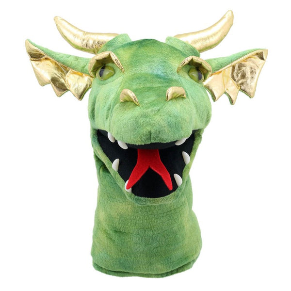 Large Dragon Heads - Green