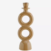 Stoneware Candle Holder