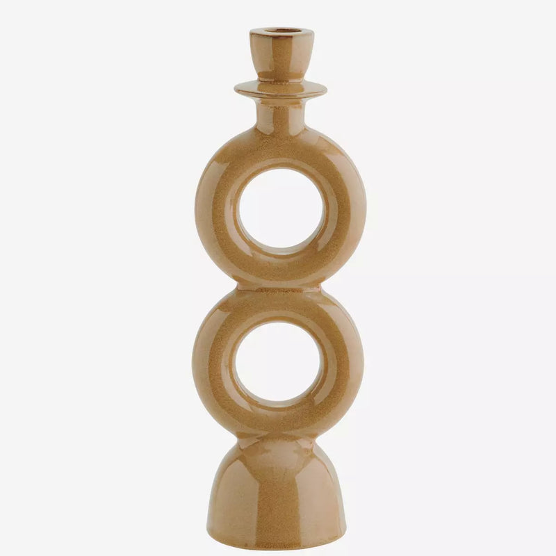 Stoneware Candle Holder