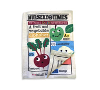 Crinkly Cloth Newspaper - Fruit & Veg