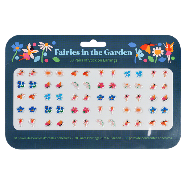 Stick on Earrings - Fairies in the Garden