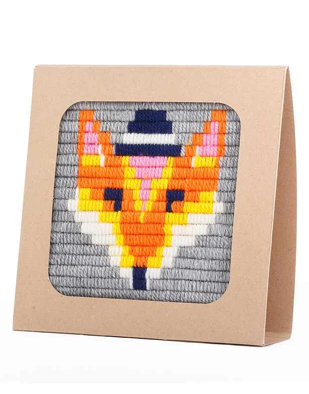 Sozo - Picture Frame Needlepoint Kit - Fox