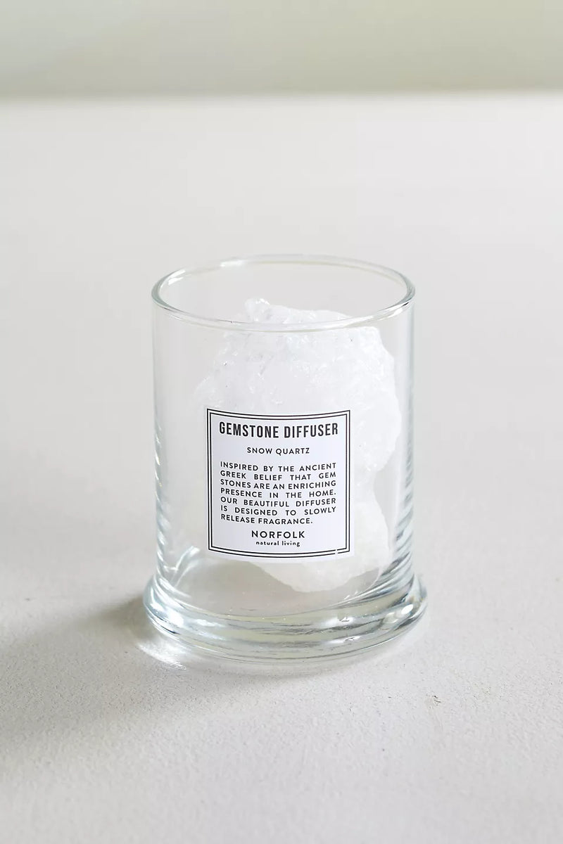 Snow Quartz Gemstone Diffuser