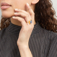 Lenny Ring - Dark Blue