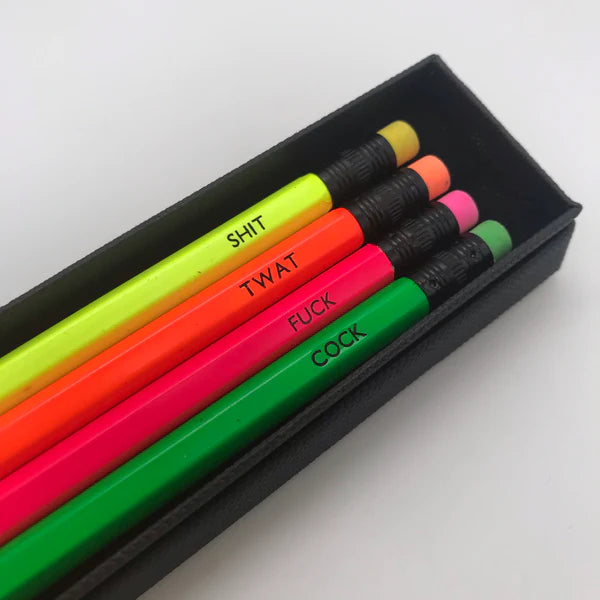 Sweary Pencils Box