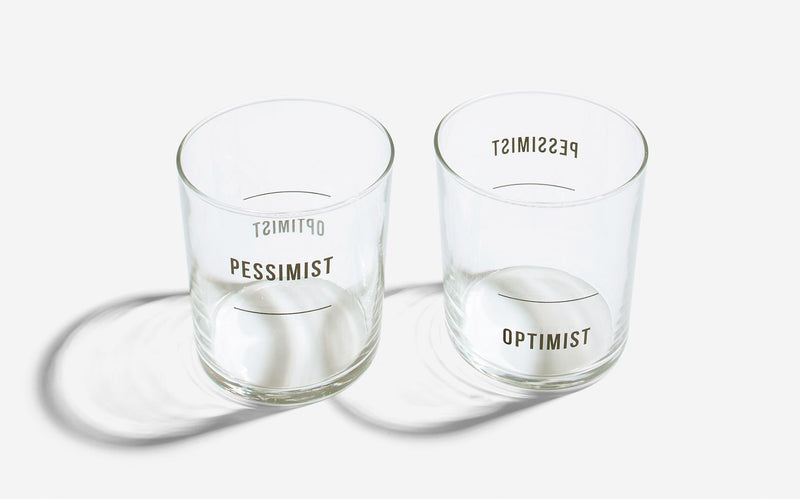 School of Life - Optimist Pessimist Glasses