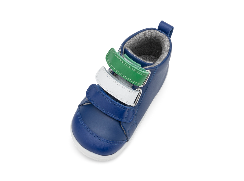 Bobux - IW Hi Court Switch Blueberry (Emerald + White)