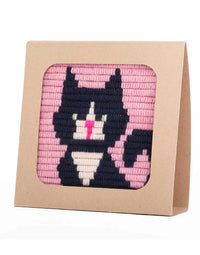 Sozo - Picture Frame Needlepoint Kit - Black Cat