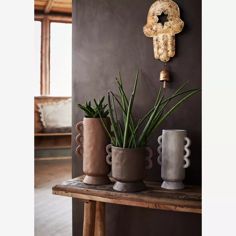 Stoneware Vase - Nougat